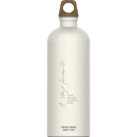 Sigg Trinkflasche MyPlanet Forward Plain Weiß 1 l