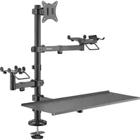 SpeaKa Professional Tastatur-VESA-Halterung Passend für Serie (Halter): Universal (32.01"),