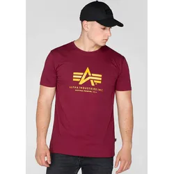 T-Shirt »Basic T-Shirt«, Gr. M, burgundy, , 54582262-M