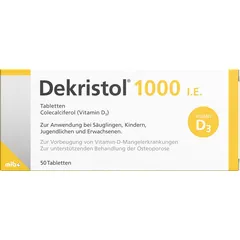 Dekristol 1.000 I.e. Tabletten 50 St