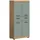 xonox.home Midischrank Scout 74 x 141 x 31 cm Salbeigrün