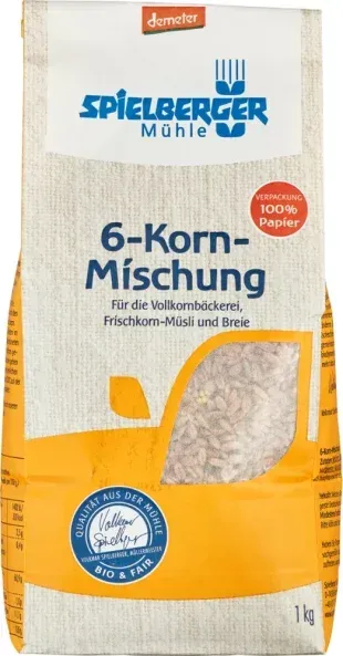 Spielberger 6-Korn-Mischung demeter 1kg