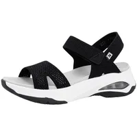 Rieker Sandalen Damen Schwarz 41