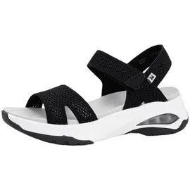 Rieker Sandalen Damen Schwarz 41