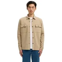 Selected SLHJACKIE Sweatjacke Herren beige XL
