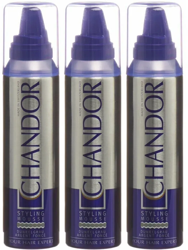 Chandor Colour Styling Mousse Dunkelgrau