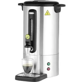HENDI Kaffeemaschine Perkolator 7 Liter 48 Tassen Silber