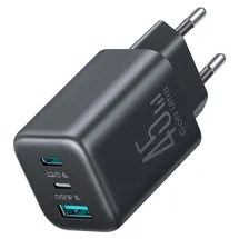 OEM USB-C Lightning Usb-a GaN 45W Wandladegerät - Schwarz