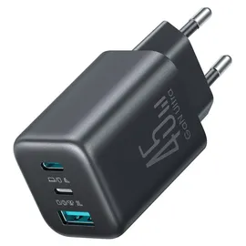 OEM USB-C Lightning Usb-a GaN 45W Wandladegerät - Schwarz