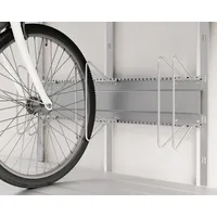 EcoStar Fahrradhalter 960 für Gerätehaus waagerecht