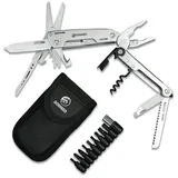 GORANDO GORANDO® Multitool | 16in1 CITY JUNGLE Multifunktions Taschenmesser Edelstahl gr...