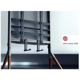 One for All Max TV-Ständer 49,5 cm x 121,1 cm Walnuss Holz/Metall