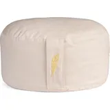 MindBaas - Meditationskissen - Creme - Yogakissen - Zafukissen weiß No Size