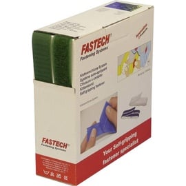 FASTECH® B25-STD033510 Klettband zum Aufnähen Haft- und Flauschteil (L x B) 10 m 25 mm Grün 10m