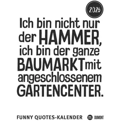 Funny Quotes-Kalender - Kalender 2026