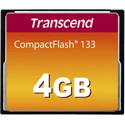 Transcend - Flash-Speicherkarte - 4 GB - 133x - CompactFlash