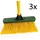 FRITZE Krallenbesen Hof & Garten 30 cm mit Teleskopstiel 80/140 cm 2 St.