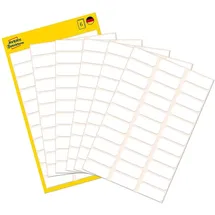 Avery Zweckform Vielzwecketiketten 3073 Weiß 20 x 8 mm 6 Blatt 234 Stück