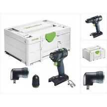 Festool TXS 18-Basic ohne Akku + Winkelvorsatz + Systainer