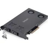 Startech Festplatten-Adapter Startech 2M2-REMOVABLE-PCIE Schwarz