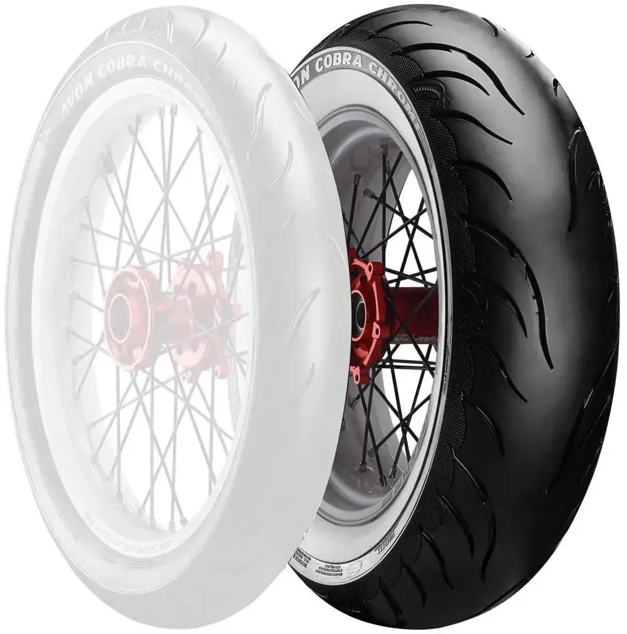Avon Cobra Chrome 75h Tl Motorrad-tourenreifen - Black - 200 / 50 - R17