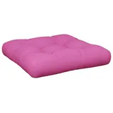 vidaXL Palettenkissen Rosa 58x58x10 cm Oxford-Gewebe