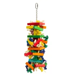 HappyBird Vogelspielzeug Big Blocks Adventure XL