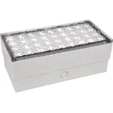 LED-Bodenleuchte Mcshine Pflasterstein' 20x10x7cm, 180lm, IP65, warmweiß, 230V