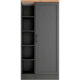 kochstation KS-Lana Vorratsschrank 80 x 60 x 166 grau