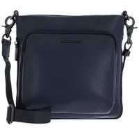 Mandarina Duck Mellow Leather Crossover Bag Dress Blue -