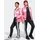 adidas Seasonal Essentials Tiberio 3 Stripes Trainingsanzug Pink Fusion/White/Clear Pink 164
