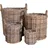 Korbset Caor Baskets 4-teilig 40 x 30 x 20 cm braun
