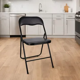 Mojawo Klappstuhl 43 x 46 x 77 cm schwarz