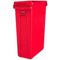 Rubbermaid Slim Jim Mülleimer mit Belüftungskanälen 87 Liter, HxBxT