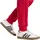 adidas Basic 3-Streifen Trainingsanzug active maroon/white S