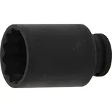 BGS Kraft-Steckschlüssel-Einsatz Zwölfkant, tief Antrieb Innenvierkant 12,5 mm (1/2") SW 39 mm