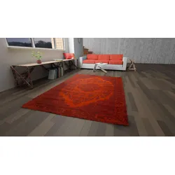 Morgenland Vintage Teppich - Milano - rot - 140 x 70 cm - rechteckig