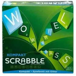 MATTEL CJT13 MATTEL Games Scrabble Kompakt Spiel