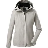 KILLTEC Damen Funktionsjacke mit abzippbarer Kapuze Inkele, hellbeige, 38, 24073-000