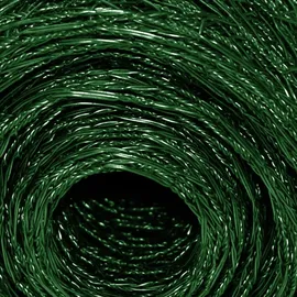 casa pura Drahtzaun Grüne Ummantelung Maschenweite: 13 mm Höhe: 75 cm