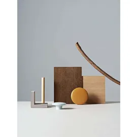 Muuto Garderobenhaken Dots Metal gedämpftes Blau