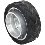 vidaXL Stützrad Ersatzrad Ø19,5 x 10 cm Aluminium und Gummi