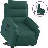vidaXL Relaxsessel mit Aufstehhilfe Stoff 148 x 79,5 x 0 cm Dunkelgrün