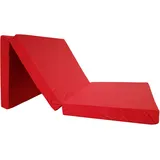 Natalia Spzoo Faltmatratze 195 x 65 x 10 cm – Klappmatratze mit Schaumstoffkern & abnehmbarem Bezug