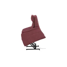 Hukla Relaxsessel Pascal Mikrofaser 77 x 102 x 90 cm Rot elektrisch