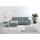 Home Affaire Ecksofa HOME AFFAIRE "Summer L-Form", blau (blau, grau), B:249cm H:91cm T:164cm, 100% Polyester, Sofas, Ecksofa, mit Recamiere, mit oder ohne Bettfunktion und Bettkasten, Cord-Bezug