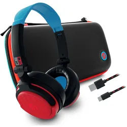 Nintendo Switch Switch Switch OLED Switch Lite Kabelgebunden  SWL-50 Premium Travel Kit (Schwarz, Blau, Rot) 