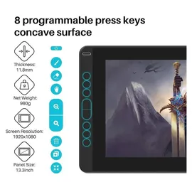 Huion Kamvas 13 Grafiktablett