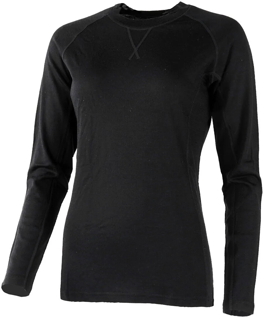 Rukka Wool-R Damen Langarmshirt, schwarz, Größe M