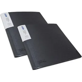 Rapesco Sichtbuch 1644 A4 Schwarz 2 St.